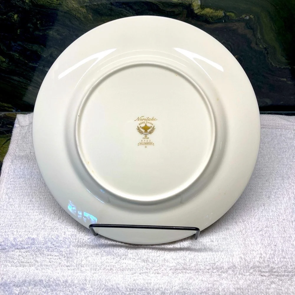 Noritake Willowbrook Floral Salad Plate Vintage